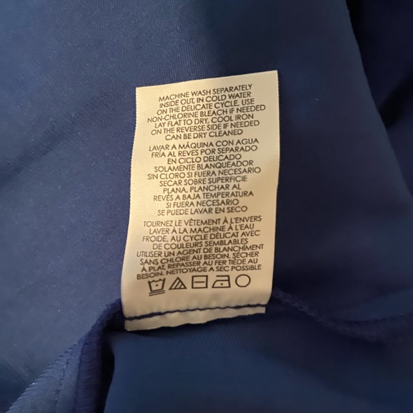 Cabi Short Wide Sleeve Silk Like Women’s Blouse Size Large - Picture 4 of 5